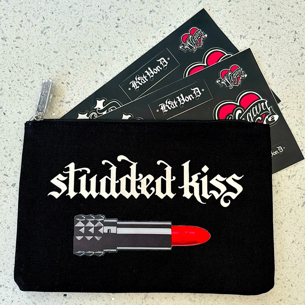 Kat Von D makeup bag